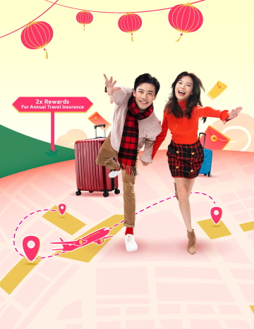 Image of Get up to RM30 TNG e-Wallet credit when you buy MSIG TravelRight Plus and double it with an annual plan!