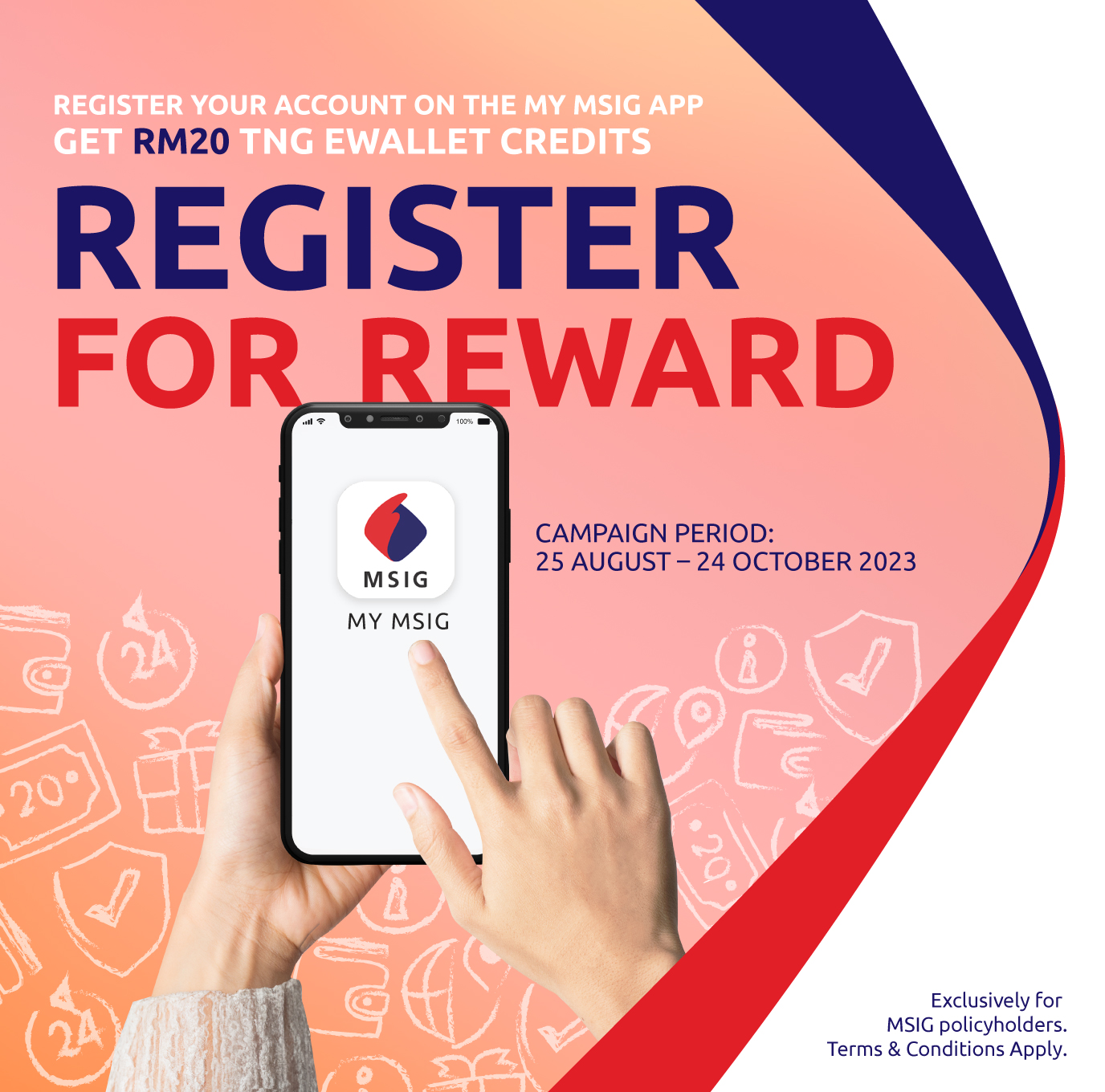 Image of Register for Reward